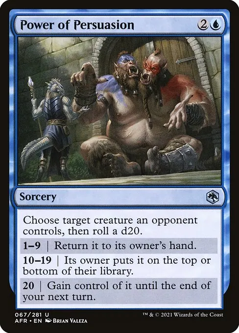 Power of Persuasion 067/281