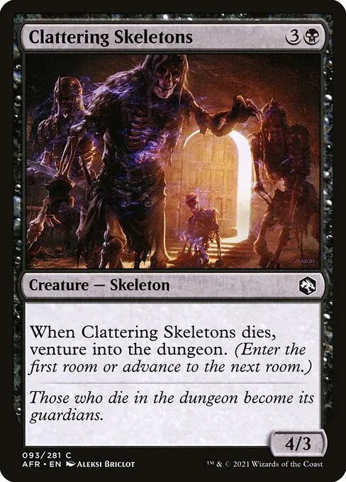 Clattering Skeletons 093/281