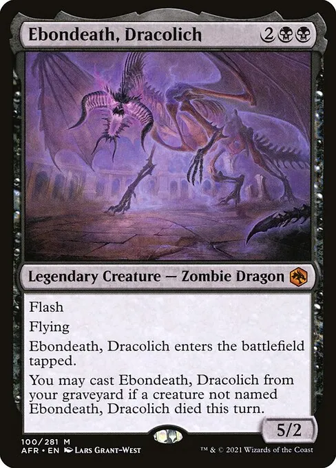 Ebondeath, Dracolich 100/281