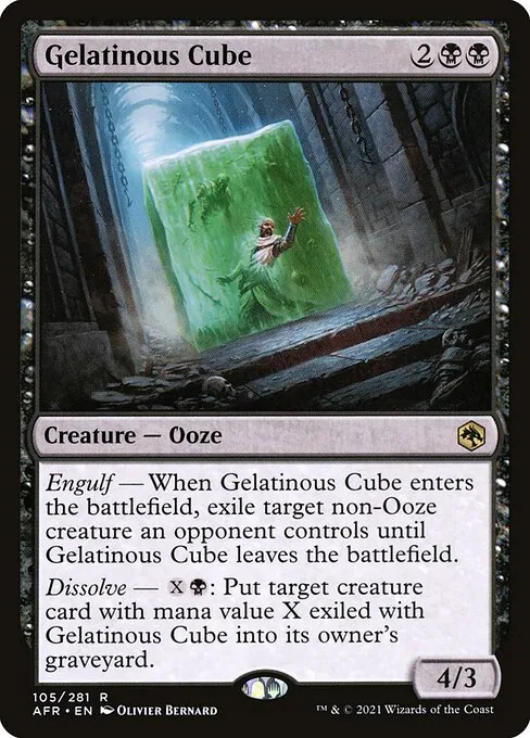 Gelatinous Cube 105/281