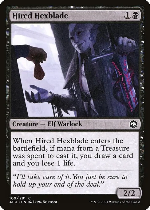 Hired Hexblade 109/281