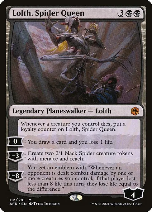 Lolth, Spider Queen 112/281
