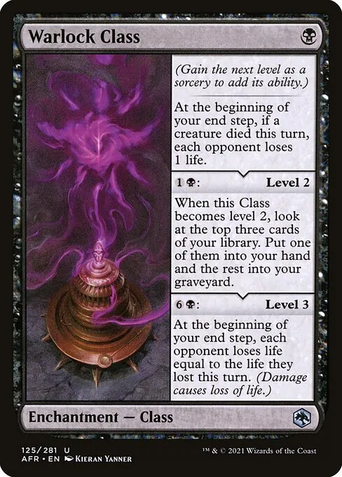 Warlock Class 125/281