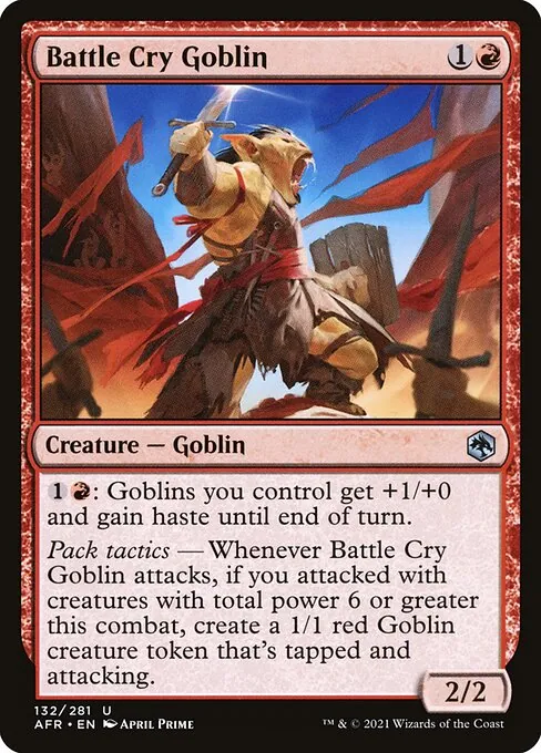 Battle Cry Goblin 132/281