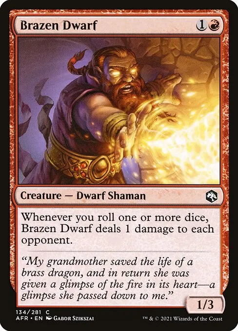 Brazen Dwarf 134/281