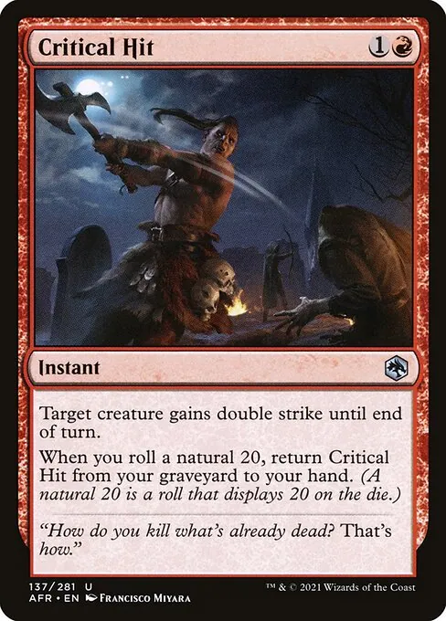 Critical Hit 137/281