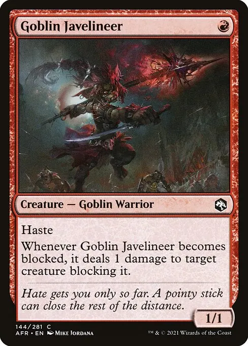 Goblin Javelineer 144/281