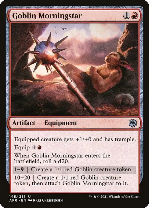 Goblin Morningstar 145/281