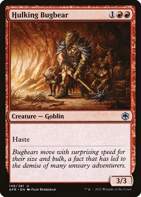 Hulking Bugbear 149/281