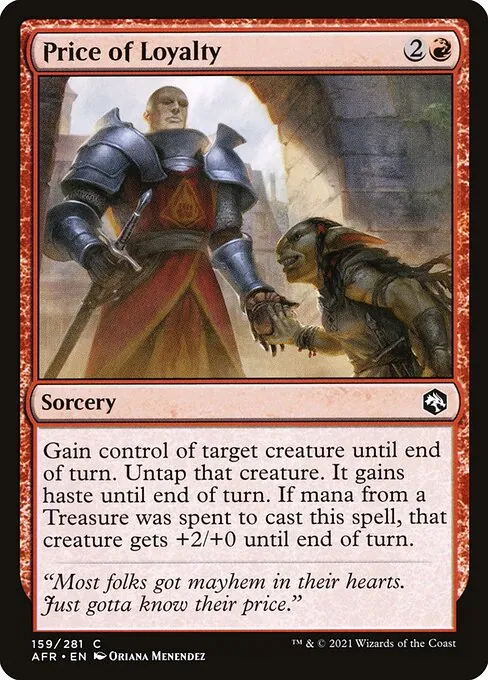 Price of Loyalty 159/281