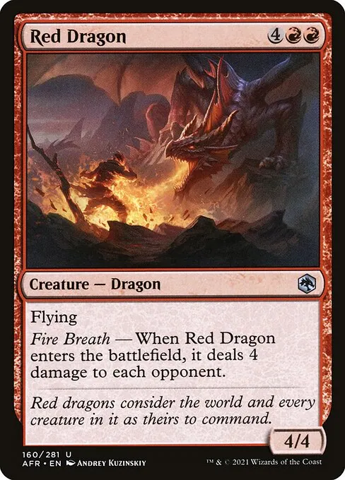 Red Dragon 160/281