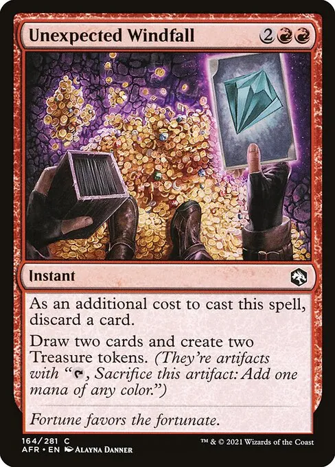 Unexpected Windfall 164/281