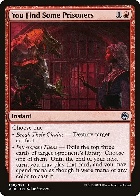 You Find Some Prisoners 169/281