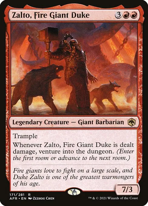 Zalto, Fire Giant Duke 171/281