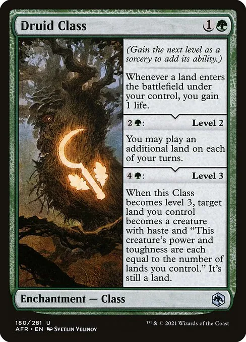 Druid Class 180/281