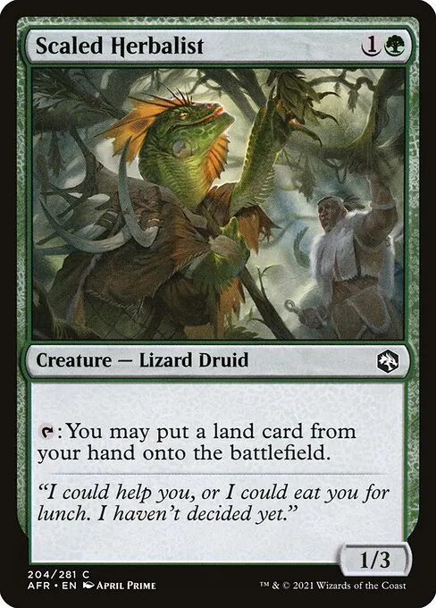 Scaled Herbalist 204/281