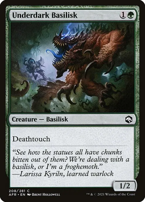 Underdark Basilisk 208/281