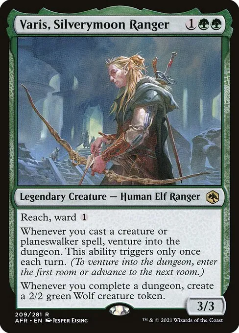 Varis, Silverymoon Ranger 209/281