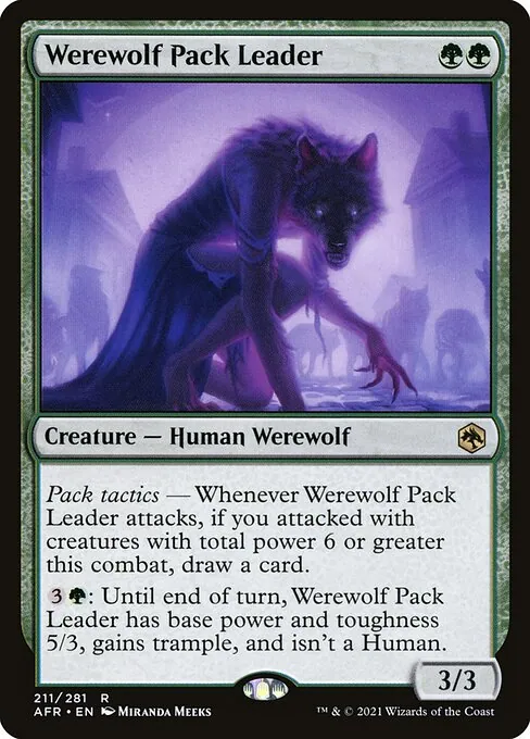Werewolf Pack Leader 211/281