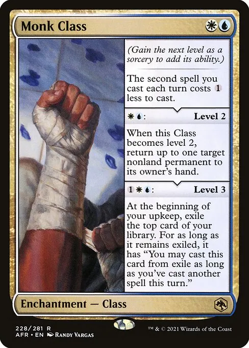 Monk Class 228/281