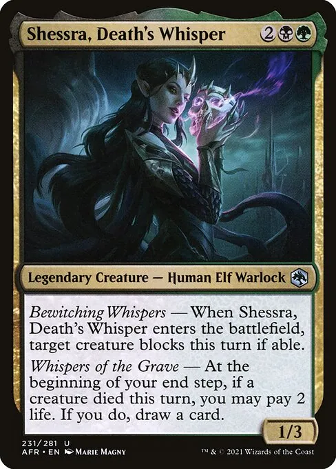 Shessra, Death's Whisper 231/281