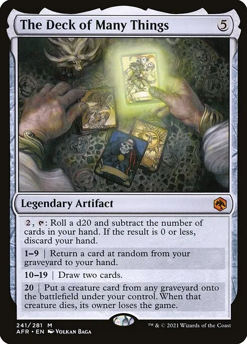 The Deck of Many Things 241/281