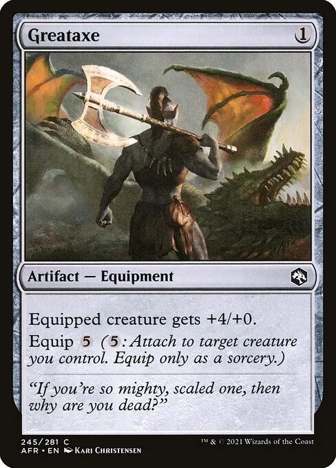 Greataxe 245/281