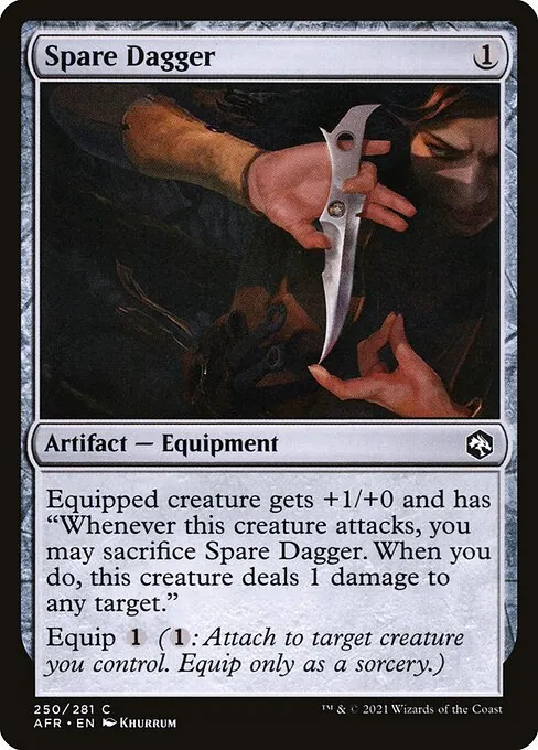 Spare Dagger 250/281