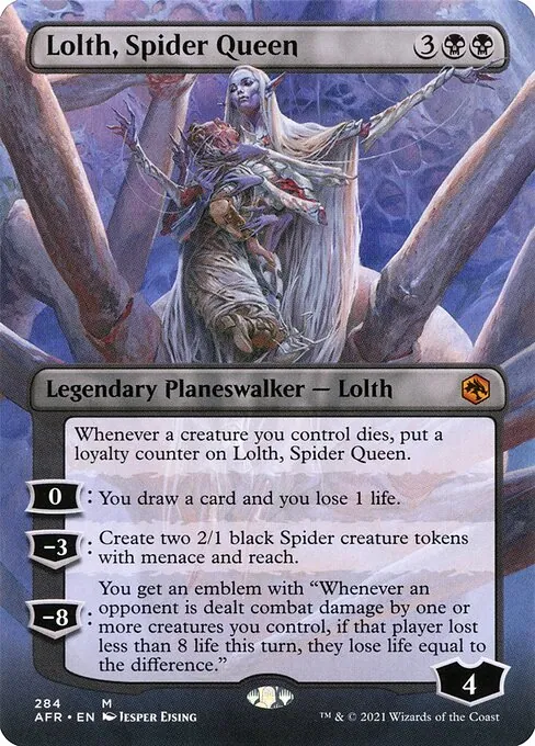Lolth, Spider Queen 284/281