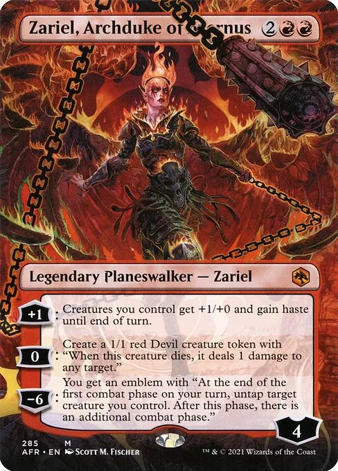 Zariel, Archduke of Avernus 285/281