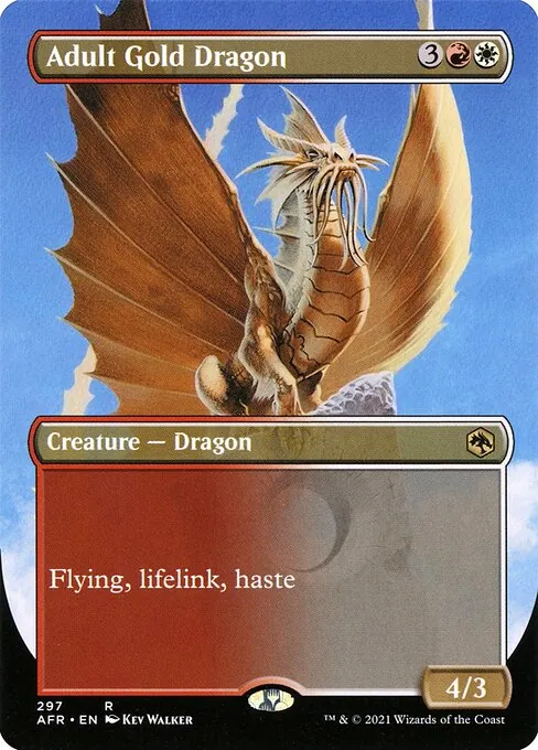 Adult Gold Dragon 297/281