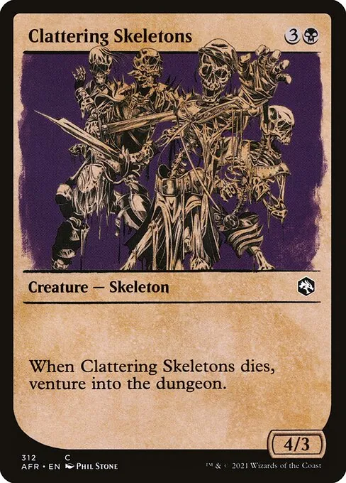 Clattering Skeletons 312/281