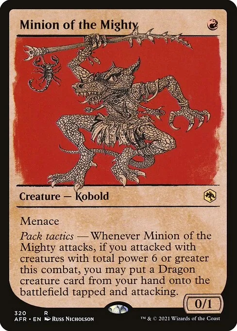 Minion of the Mighty 320/281