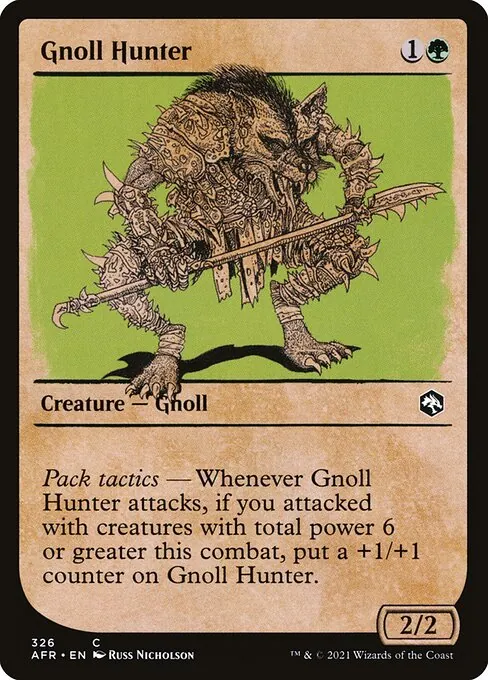 Gnoll Hunter 326/281