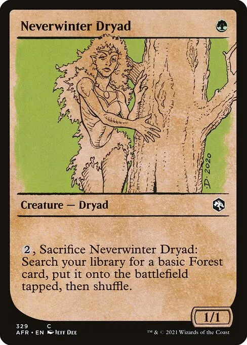 Neverwinter Dryad 329/281