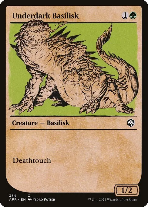 Underdark Basilisk 334/281