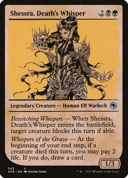Shessra, Death's Whisper 345/281