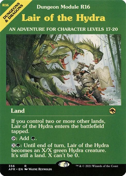 Lair of the Hydra 356/281