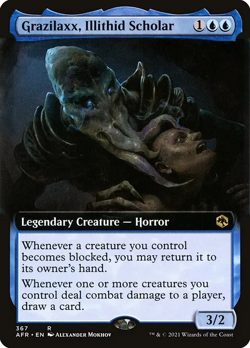 Grazilaxx, Illithid Scholar 367/281