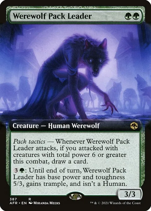 Werewolf Pack Leader 387/281