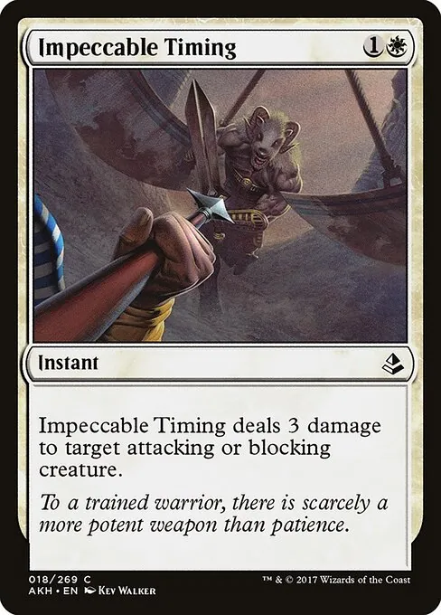 Impeccable Timing 018/269