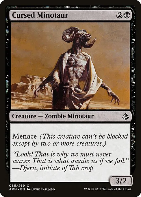 Cursed Minotaur 085/269