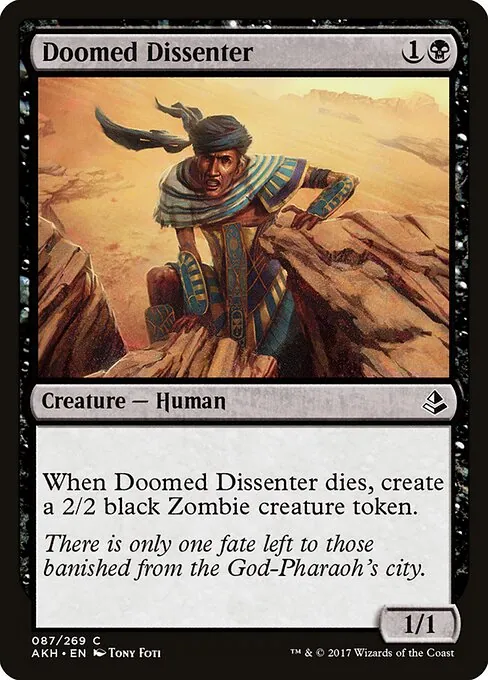 Doomed Dissenter 087/269