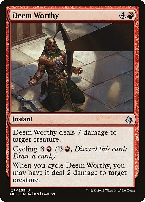 Deem Worthy 127/269