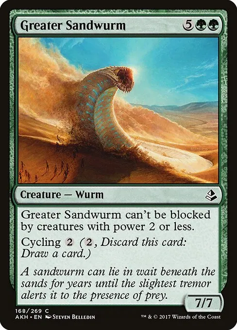 Greater Sandwurm 168/269