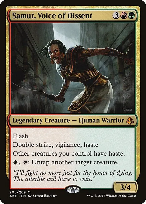 Samut, Voice of Dissent 205/269