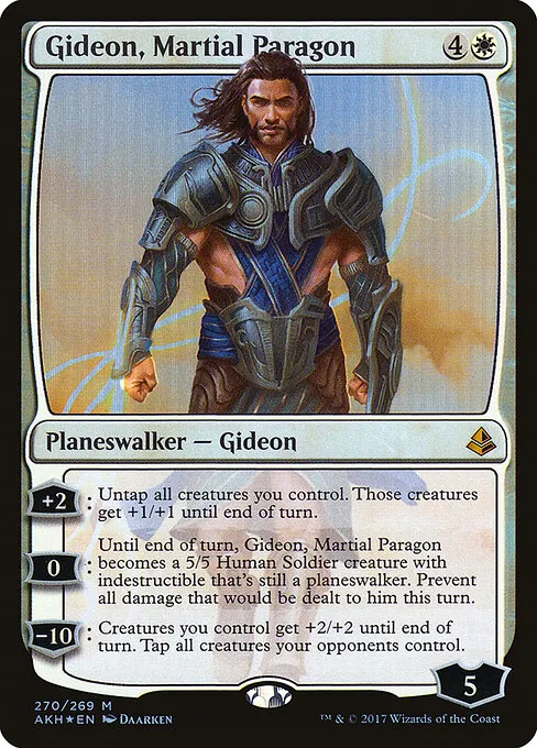 Gideon, Martial Paragon 270/269
