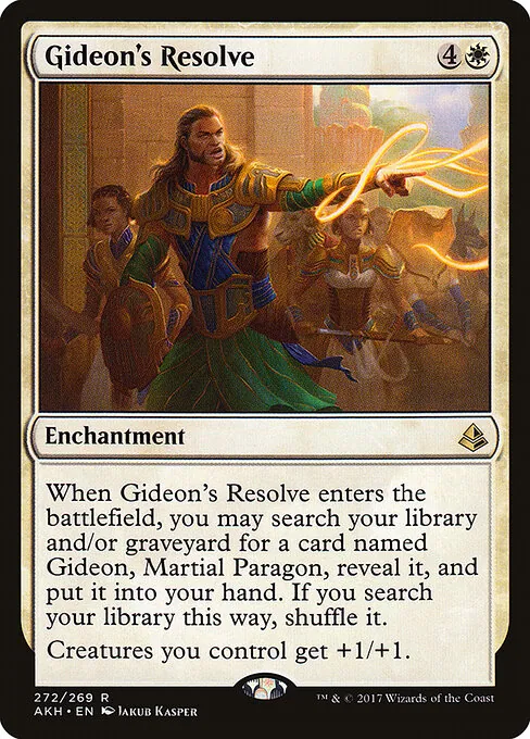 Gideon's Resolve 272/269