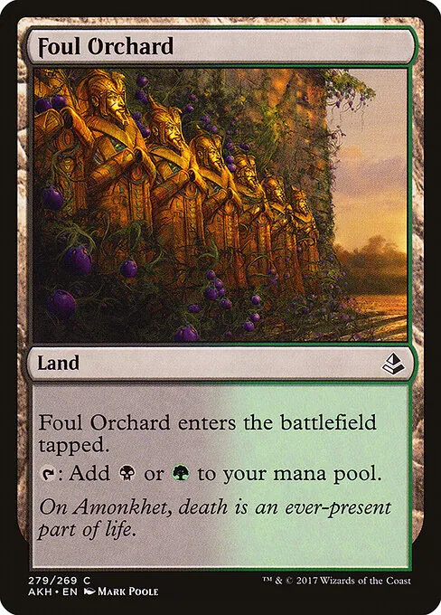 Foul Orchard 279/269