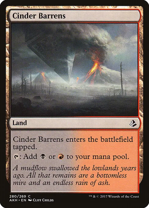 Cinder Barrens 280/269
